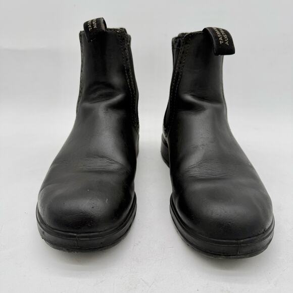 Blundstone Classic Black Leather Pull-On Chelsea Boots Women's Size 8.5 - Picture 4 of 8